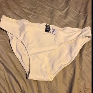 NWT White/cream Aerie bikini bottoms